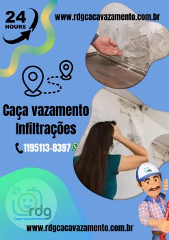 Caça Vazamento Infiltração na Lapa Caça Vazamento Infiltração na Lapa